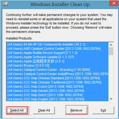 Windows Installer Clean UPٷءWindows Installer Clean UPİ v4.71.1015.0 ٷ汾