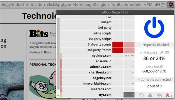 uBlock OriginʹÎ1