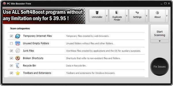 PC Win Booster Freeٷ汾ءPC Win Booster Free(ϵͳ) v10.9.9.651 ٷ汾