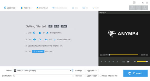 AnyMP4 Video Converter ProءAnyMP4 Video Converter Pro(DVDת) v7.2.58 Ѱ
