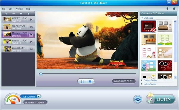 iOrgSoft DVD MakerءiOrgSoft DVD Maker(DVD) v3.0.1 ٷ汾