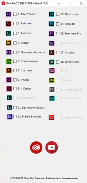 Adobe GenP2022ر𲹶Adobe GenP 2022(Adobe 2022ȫͰر𹤾) v3.0 Ѱ-վ