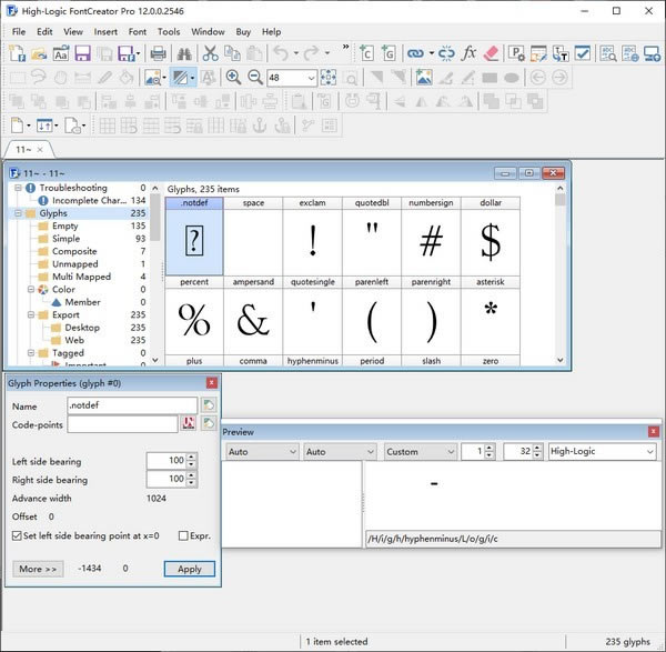 High Logic FontCreator ProرءHigh Logic FontCreator Pro() v14.0.0.2792 Ѱ