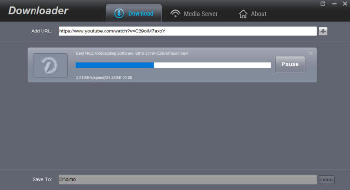 Dimo Video Downloaderر桿Dimo Video Downloader v4.6.0 ɫ