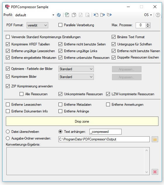 DropCompressرءDropCompress° v1.1.4 Ѱ