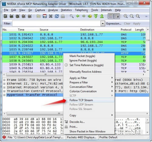 Wiresharkر桿Wiresharkر v3.4.5 °