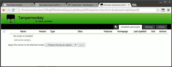 TampermonkeyͺءTampermonkeyٶƽű v4.9.0 Ѱ-ĵ