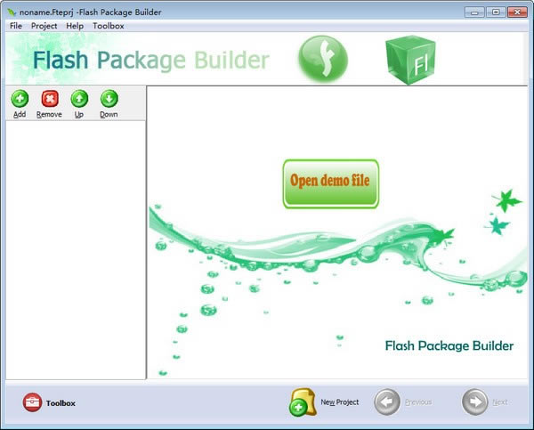 Boxoft Flash Package BuilderءBoxoft Flash Package Builder(Flashת) v1.5 ٷ汾