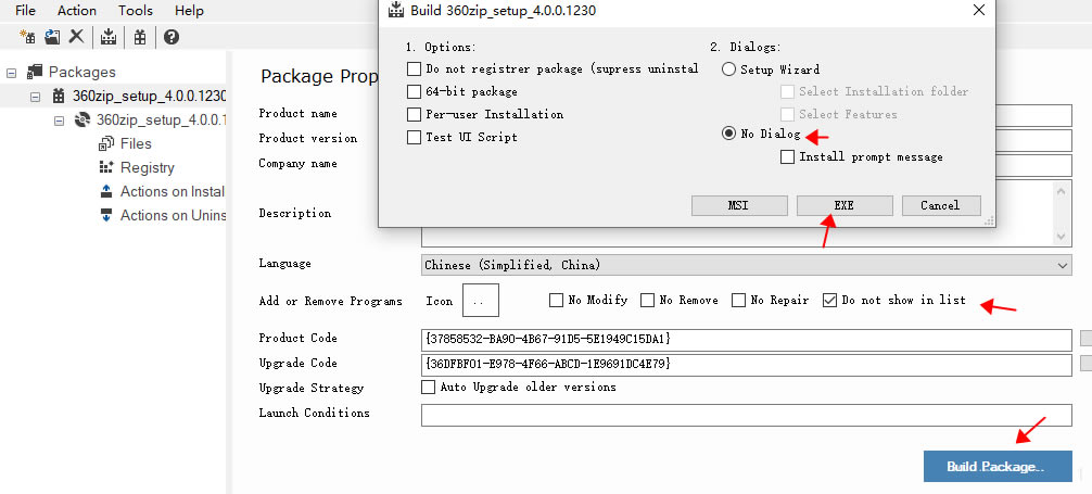Silent Install Builder؄e