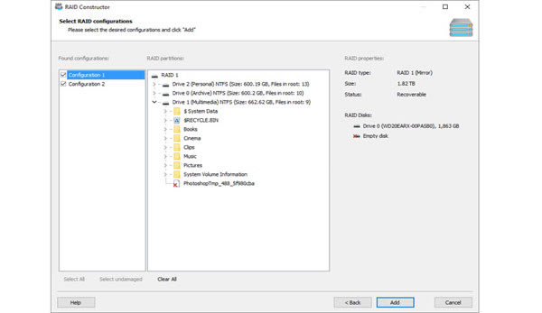 Magic RAID RecoveryMagic RAID Recovery v1.0 ر