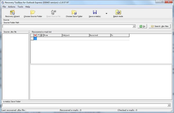 dbxļ޸ءRecovery Toolbox for Outlook Express v1.9.57.97 ٷ汾