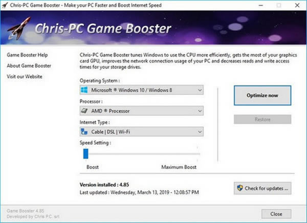 Game Booster°ءGame Boosterİ v3.5 
