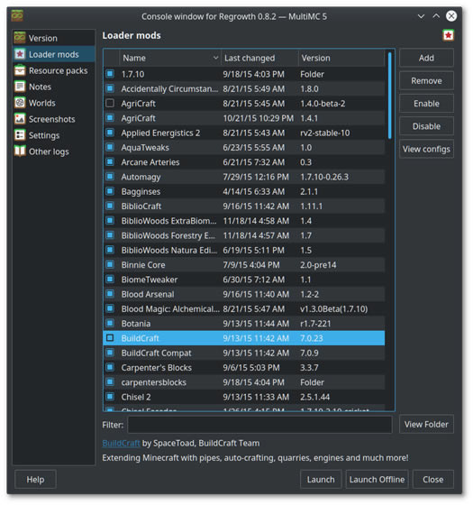MultiMCءMultiMCİ v1.0 °