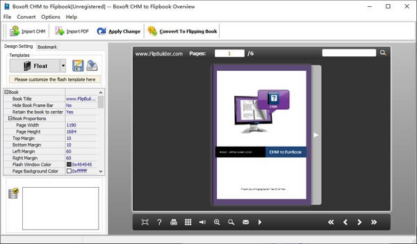 CHMתFlipbookءBoxoft CHM to Flipbook(CHMתFlipbook) v1.0 ٷ汾