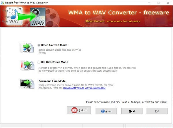 WMAתWAVתءBoxoft WMA to Wav converter(WMAתWAVת) v1.2 ٷ汾