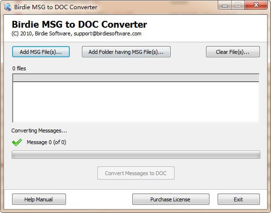 MSGתDOCתءBirdie MSG to DOC Converter(MSGתDOCת) v2.1 ٷ汾