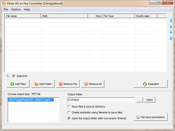 XlsļתPPTءOkdo Xls to Ppt Converter(XlsļתPPT) v5.6 ٷ汾