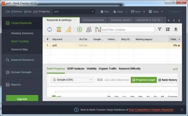 Rank TrackerءRank Tracker(ؼʼ⹤) v8.32 ٷ汾