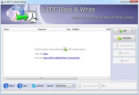 PDFתڰṩءA-PDF To Black-White(PDFתڰ) v3.1 ٷ汾