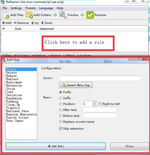 ReNamer LiteءReNamer Lite(ļ) v7.1.0.0 ٷ-ĵ