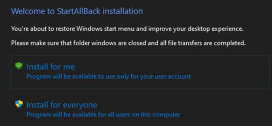 StartAllBackƽ桿StartAllBack(StartAllBack++)ǿ v3.2.2 win11ƽ