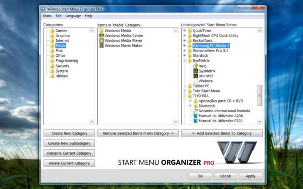 Winstep Start Menu Organizerٷ汾ءWinstep Start Menu Organizer(๦ܿʼ˵) V1.5 ٷ汾
