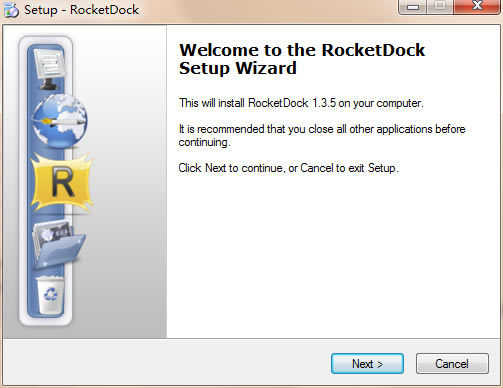 RocketDockرءRocketDock v1.3.5 ǿ-վ