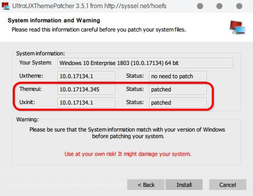 UltraUXThemePatcherءUltraUXThemePatcher(windowsر𲹶) v3.7.1 °