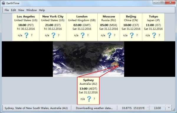 ʱءʱӵpc棨EarthTimev5.18.0 ɫر