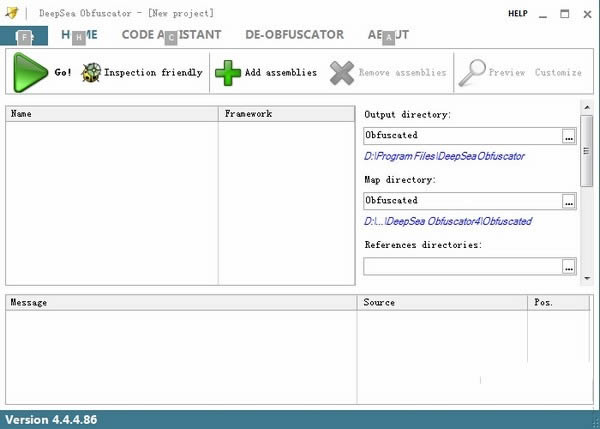 DeepSea Obfuscato-NETӦó-DeepSea Obfuscato v4.4.4.86ٷ汾
