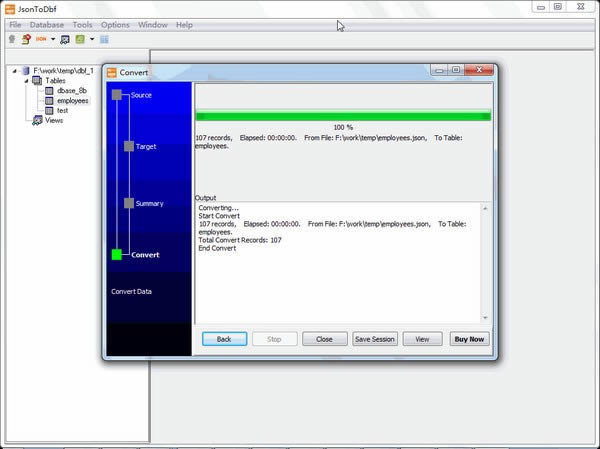 JsonToDbf-JsonToDbf v1.7ٷ汾