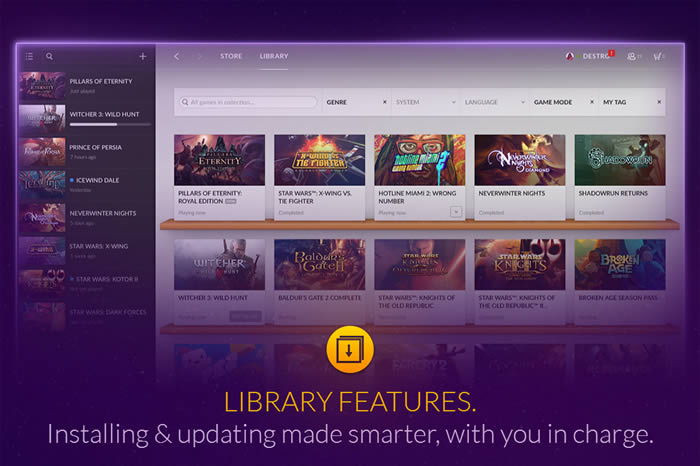 GOG Galaxy-GOG GalaxyϷƽ̨-GOG Galaxy v1.2.26.8ٷ汾