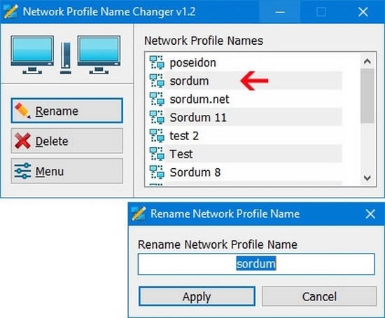 Network Profile Name Changer-޸Ĺ-Network Profile Name Changer v1.2ٷ汾