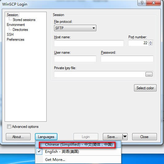 WinSCP-SFTPͻ-WinSCP v5.19.0İ