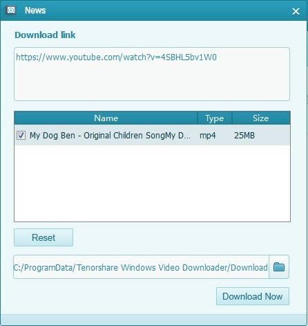 Tenorshare Windows Video Downloader-Ƶع-Tenorshare Windows Video Downloader v4.0.0.1.1887ٷ汾