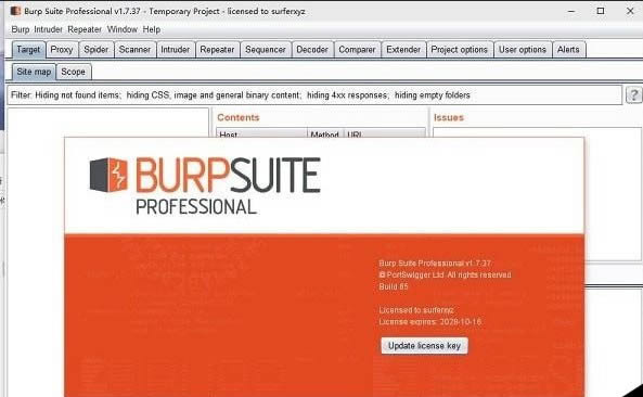 Burpsuite Pro-Burpsuite Pro v1.7.35 Ѱٷ汾