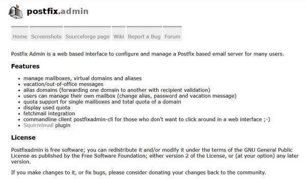 Postfix Admin-Web-Postfix Admin v3.2ٷ汾