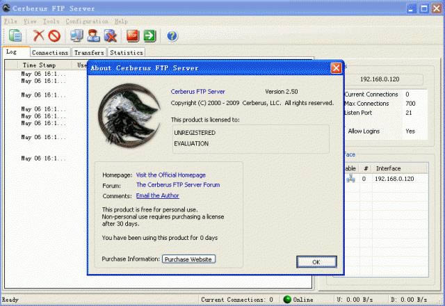Cerberus FTP Server 64λ-ftpܛ-Cerberus FTP Server 64λd v11.2.7.0ٷ汾