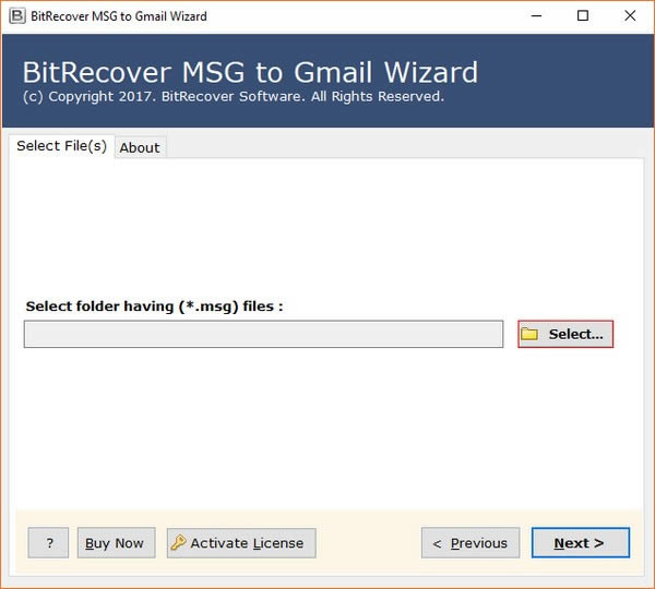 BitRecover MSG to Gmail-WizardMSGGmailǨƹ-BitRecover MSG to Gmail v7.1.0.0ٷ汾