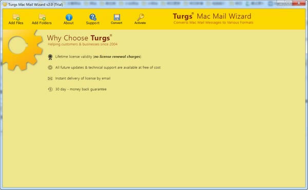 Turgs Mac Mail Converter Wizard(MacʼǨƹ)