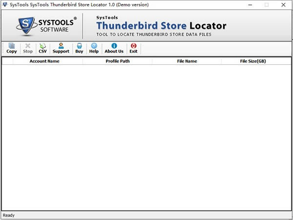 SysTools Thunderbird Store Locator-ʼ-SysTools Thunderbird Store Locator v1.0ٷ汾