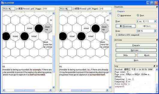 DiffPDF-PDFļȽϹ-DiffPDF v5.9.5.0ٷ汾