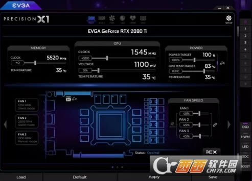 NvidiaԿƵEVGA Precision X1-NvidiaԿƵEVGA Precision X1 vƽ