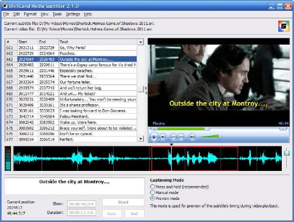 DivXLand Media Subtitler-Ļ༭޸-DivXLand Media Subtitler v2.2.1ٷ汾