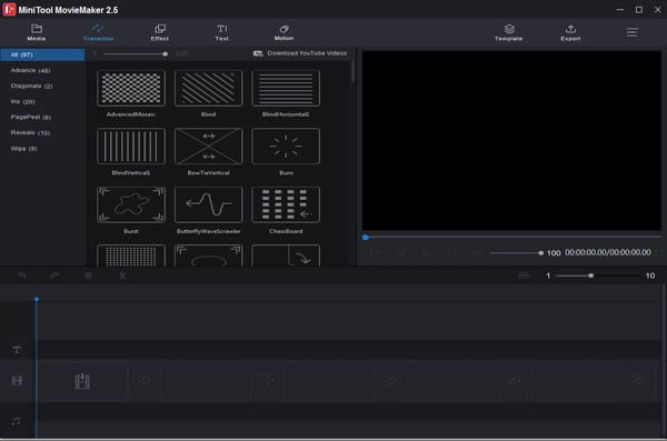 MiniTool MovieMaker-Ƶ༭-MiniTool MovieMaker v2.8ٷ汾