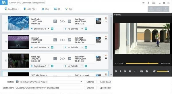 AnyMP4 DVD Converter-Ƶʽת-AnyMP4 DVD Converter v7.2.26ٷ汾