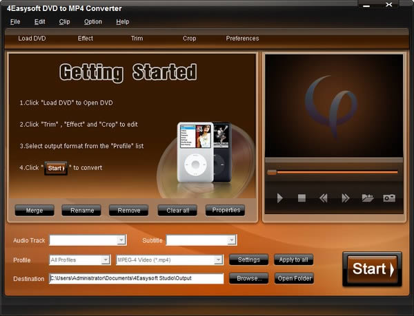 4Easysoft DVD to MP4 Converter-DVDDMP4DQ-4Easysoft DVD to MP4 Converterd v3.2.20ٷ汾