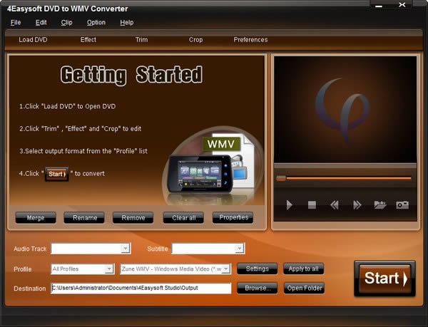 4Easysoft DVD to WMV Converter-DVDWMVDQ-4Easysoft DVD to WMV Converterd v3.2.20ٷ汾