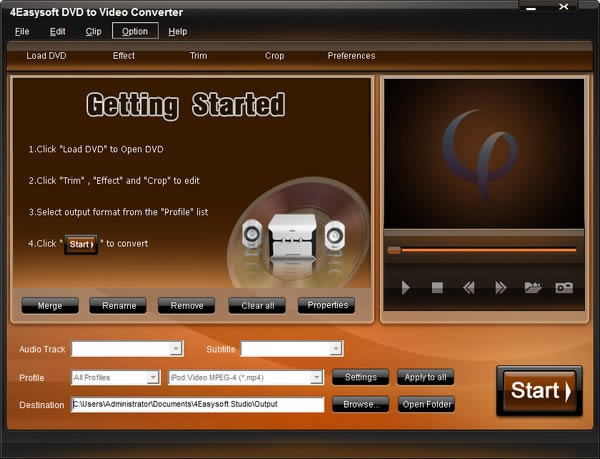 4Easysoft DVD to Video Converter-DVDתƵת-4Easysoft DVD to Video Converter v3.2.20ٷ汾