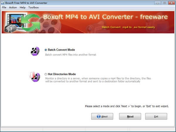 Boxoft free MP4 to AVI Converter- MP4תAVIת-Boxoft free MP4 to AVI Converter v1.0ٷ汾